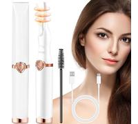 Heated Eyelash Curlers, Electric Eyelash Curlers, Portable Lash Curlers with 3 Temperature Settings, Long Lasting Natural Curling, Portable USB Rechargeable Lash Curling Tool for Eye Beauty Makeup