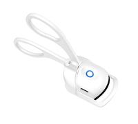 Heated Eyelash Curlers, USB Charging Electric Eyelash Curler for Beauty Salon (White)
