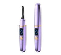 Heated Eyelash Curlers with Battery Indicator, Electric Eyelash Curler 3 Temperature Modes LED Display USB Rechargeable Makeup Tools, Heated Lash Curler Ideal Christmas Gift for Women