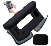 Heated Fascia Knife - Muscle Scraper Tool with 5 Blades,Massage, 9 Levels Micro-Current, Red Light Therapy for Whole Body (Black)