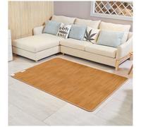 Heated Floor Mat Heated Rug, Graphene Heated Carpet, Electric Chauffe Pied, Adjustable Temperature, Foot Heating Pad for Feet, Heated Rug, for Yoga, Indoor Under Desk,C,39 3/8x 39 3/8"