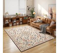 Heated Floor Mat Infrared Radiant Floor Heater w/Timer & Adjustable Temperature, Non-Slip Backing, for Home Office Study Playroom(C,120 * 200cm)