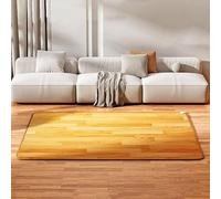 Heated Floor Mats, Electric Infrared Floor Heater, Heated Rug Under Desk, 60 Levels Adjustable Thermostat /12 Hour Timer, for Office/Home(50 * 150cm)