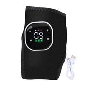 Heated Foot Massager - 5 Heat Levels Cordless | Ankle and Heel Massager Pad - for Runners Athletes Nurses Home Office Living Room Bedroom Travel Apartment Studio