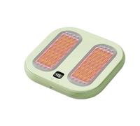Heated Foot Massager - Electric Foot Warmer with Vibration | Heated Feet Massager for Home, Office, Bedroom, Dormitory, and Camping, 3 Heat & 3 Vibration Modes