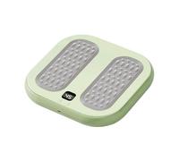Heated Foot Massager - Portable Electric Feet Warmer, 3 Level Heating with Vibration, Warm Plush Comfort, Responsive Premium Winter Relaxation Tool, Indoor Home Office Dorm Use 29x29x5cm