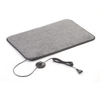 Heated Foot Mat 40x60cm Gray Foot Switch Anti-Slip 75W
