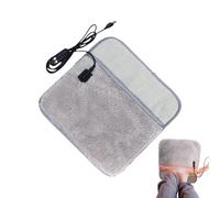 Heated Foot Mat - Electric Foot Warmer Washable in Winter, Heating Pad for Cozy Comfort, Soft and Comfortable Electric Warmth, Adjustable Temperature Device to Use