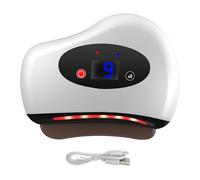 Heated Foot Scraper - 3.74 Inch Body Relaxation Machine | Trigger Point Massager | Muscle Scraper for Home, Travel, Gym, Workout and Sports, Before You Go