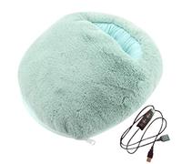 Heated Foot Warmer - Electric Foot Warmer, Removable Washable Thermal Cover | Heated Slippers with 3 Adjustable Heat Speed, Foot Warmers for Bed and Under Desk
