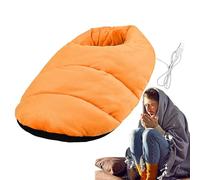 Heated Foot Warmer, Electric Heated Foot Warmer | USB Fast Heating Pad for Feet - Washable Foot Warmer Slippers, Soft and Comfortable Thermal Wrap for Feet, Neck