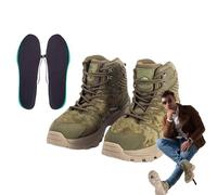 Heated Foot Warmer Shoes, Heated Sports Sneakers,Outdoor Camping Shoes Free Motion Foot Warmer | Rechargeable Electric Shoes, Boots