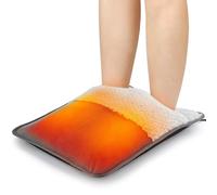 Heated Foot Warmer - USB Feet Heating Pad Fast Body Warmer | Plush Mat with Constant Temperature for Winter Apartment Dorm Office Bedroom Living Room Bed Shoulder Leg