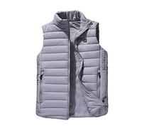 Heated Gilet 4 Heating Zone Heated Body Warmer Mens 3 Levels Heated Vest Men Lightweight Winter Unisex Heated Jacket Womens Heated Waistcoat for Hiking Fishing Hunting Motorcycle
