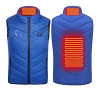 Heated Gilet for Kids Clearance,2024 Upgraded USB Electric 2 Heating Zones Heated Body Warmer Down Vest Boys Soft Shell Smart Heated Jackets Winter Warm Love Printed Waterproof Windproof Heated Coat
