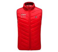 Heated Gilet For Men And Women Sleeveless Heated Jacket 3 Temperature Levels Washable Body Warmer Removable Hood Unisex Lightweight Vest Self Warm Waistcoat Lightweight Winter Outdoor