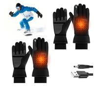 Heated Gloves, 2025 New Heated Gloves for Men,Waterproof and Upgrade Non Slip Electric Heating Glove for Motorcycling, Hunting, Skiing, Outdoor Work (M,2 PCS)