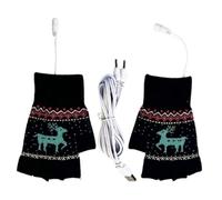 Heated Gloves Fingerless | Cold Weather Warmer Mitten - Women Winter Hand Warmer Gloves - for Winter Office Cycling Outdoor Running Camping Daily Commuting Driving Writing