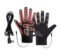 Heated Gloves for Men - 3 Modes Adjustable Heated Gloves for Women | USB Powered Electric Warmer | for Riding Hiking Climbing Fishing Driving Skiing Adults Outdoor Hive