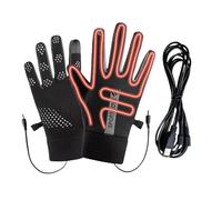 Heated Gloves for Men - 3 Modes Adjustable Heated Gloves Women | USB Powered Electric Warmer | For Horse Riding Hiking Climbing Riding Skiing Adults Outdoor Wins