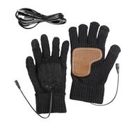 Heated Gloves for Men - 3 Temperatures Anti Skid USB Powered Heated Mittens Electric Hand Warmer | For Men Outdoor Office Home Cycling Hunting Fishing Winter