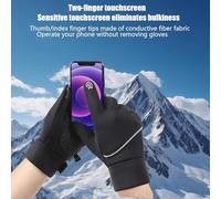 Heated Gloves for Women,USB Heating Thermal Mittens for Cold Weather - Touchscreen Windproof Waterproof Thermal Gloves for Women Men Running Outdoor Mountaineering Skiing Winter Activities