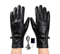 Heated Gloves for Women Windproof Warm USB Powered 3 Temp Settings | Heated Work Gloves for Cold Weather Outdoor Sports Work Hiking Camping Winter Cycling