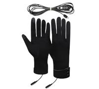 Heated Gloves - Heated Gloves Liners For Men, Flexible Electric Heeated Glovees, Touch Screen Electric Hand Warmer | USB Rechargeable Winter | Heateed Skiing Anti-Slip Glove