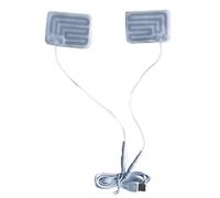 Heated Gloves Liners - Safe Uniform Heating Liners, Portable Gloves Pad for Consistent Warmth, Thermal Glove Insert, Winter Hand Warmer with Slim Fit, Heating Element Set for Camping and Hiking