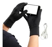 Heated Gloves Men - Touchscreen Snowboarding Warming Supplies,Outdoor Skiing Gloves - Sports Enthusiasts Riders Delivery Drivers Snow Shovelers Fishermen Snowboarding Ice Fishing