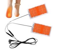 Heated Gloves Pad - Motorcycle Handlebar Warming Supplies, Winter Insole Heater Pad | Clothes Heating Mat for Office Gamers Photographers Hikers Fishermen Ski Camp Work Study Motorcycling Ice Fishing