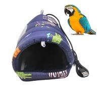 Heated Hamster Bed, USB Electric Pet Bed, Small Size Cage Comfort, Soft Plush Habitat Accessory, Parakeet Nesting Spot Feature, Indoor Use for Sleeping Resting Playing and Hiding Time