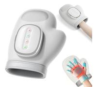 Heated Hand Massager with Heat and Air Compression, Hand Massager for Carpal Tunnel, Cordless Massage Glove for Finger Wrist Arthritis Pain Relief Fatigue Soreness, Rechargeable 3 Modes 5 Intensity