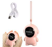 Heated Hand Warmer, Rechargeable Hand Warmer, Astronaut Hand Warmer, Reusable, Battery Operated, Hand Warmer, Digital Display, Camping Hand Warmer, USB Hand Warmer for Corporate Travel