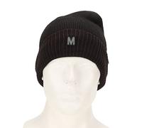 Heated Hat, 3 Levels Temperature Setting Knitting Wool Electric Winter Heated Beanie Hat for Men Women, USB Charging Warm Breathable Heated Hat for Fishing Skiing Motorcycling (Deep Coffee Edge)
