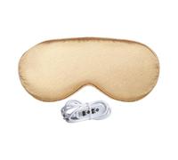 Heated | Heated Relaxing Patch | Anti-Light Sleep | 20 x 10 cm Silk Fabric, Rechargeable USB, Relieves Eye Fatigue