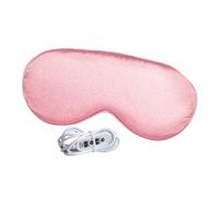 Heated | Heated Relaxing Patch | Anti-Light Sleep | 20 x 10 cm Silk Fabric, Rechargeable USB, Relieves Eye Fatigue