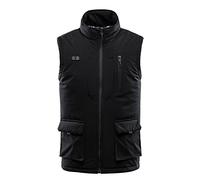 Heated Hoodie,Heated Work Jacket,Men's Outerwear Vest Innovation for Warmth and Comfort Heating Vest with Smart USB Charge System and 11 Heating for Climate Control (Black, XXXXXL)