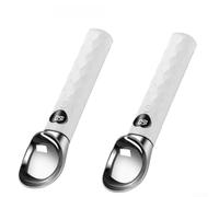Heated Ice Cream Scoop for Hard Treats Easy Serve Heated Ice(White)