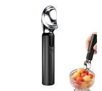 Heated Ice Cream Scoop Rechargeable, 3-Speed Rechargeable Ergonomic LED Display | Hard Ice Cream Scooper | Adjustable Heats and LED Display for Cheese Watermelon Fruit Balls Jelly Mousses