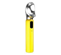Heated Ice Cream Scoop Rechargeable - 3 Temperature Settings with LED Indicator, Self Melting Ice Cream Spoon for Hard FrozenTreats, Cheese & Butter