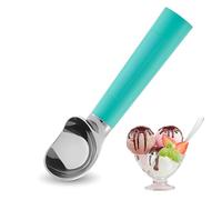 Heated Ice Cream Scoop Rechargeable, Electric Warming Ice Cream Scooper with LED Display, Heats to 70°C for Hard Ice Cream, Easy for Seniors & Kids, IP67 Waterproof