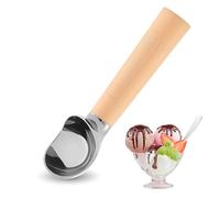 Heated Ice Cream Scoop Rechargeable, Electric Warming Ice Cream Scooper with LED Display, Heats to 70°C for Hard Ice Cream, Easy for Seniors & Kids, IP67 Waterproof