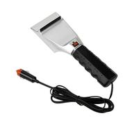Heated Ice Scraper for Car, Ergonomic Automatic Snow Scraper 12V for Car Windshield, Automotive Window Defrosting Squeegee for Winter