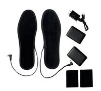 Heated Insoles, USB Heating Shoes Insoles, Feet Heater Shoe Insole Thermal Sole, Washable Foot Warmer Thermal Shoes Insoles for Winter Skiing, Fishing, Hiking for Men and Women (7-16 h, 37-38)