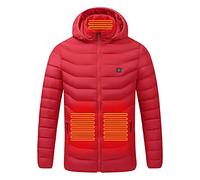 Heated Jacket Women Clearance,2024 Upgraded 9/19/21 Heated Zone Heated Jacket Winter Warm Coat Today's Deals,4 Levels Heat Settings Electric USB Smart Heating Jacket Heated Body Warmer Coat M-6XL