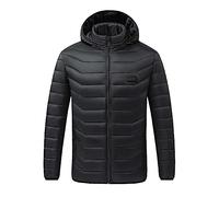 Heated Jackets for Men,Full Zip Heat Coat 9/19/21 Heating Zone Heating Jacket 4 Levels Heat Settings Electric USB Smart Heated Jacket Mens Winter Heated Body Warmer Coats Outdoor Warm Outwear M-6XL