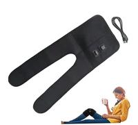 Heated Knee Brace|Heated Knee Brace USB Powered Wrap with a Built-in Mesh Pocket Multifunctional Compress Pad with 3 Heat Level for Leg Pain, Arm, Calf