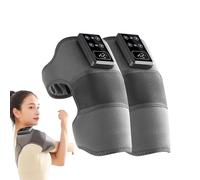 Heated Knee Massager,Heating Massage Knee Wrap Pad | 3000mAh High-Capacity Battery Heated Knee Brace for Calves, Tights, Arms, Shoulders, Elbows