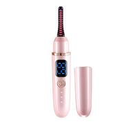 Heated Lash Curler, Rechargeable Beauty Tool, 5x1 Inches Device with Quick Warm, Durable Curler, Modern Makeup Aid with Design, Eyelash Styling for Brides & Performers